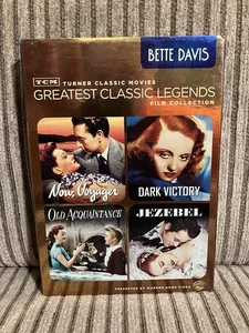 Bette Davis: TCM Greatest Classic Legends Collection (DVD, 2011, 4-Disc Set) - Imagen 1 de 2
