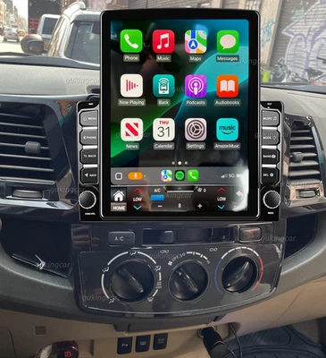 4+64G 9.7" For Toyota Hilux 2005-2015 Car Stereo Radio Android CarPlay GPS +CAM Foto 1 de 4