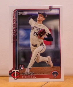 TOPPS CLASSIC DESIGNED BASEBALL CARD MINNESOTA TWINS DAVID FESTA ROOKIE CARD - Picture 1 of 2