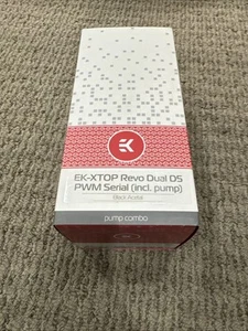 EK-XTOP Revo Dual D5 PWM Serial Watercooling Pump - Afbeelding 1 van 21