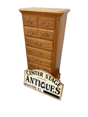 66748   Oak Lingerie Chest Dresser - Image 1 of 4