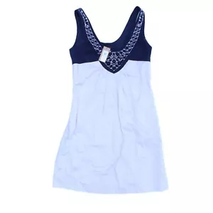 Elie Tahari Women's Mini Dress UK 12 Tan 100% Cotton - Picture 1 of 4