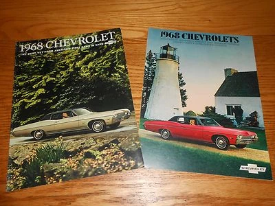 Chevrolet Impala Caprice Belair Biscayne 1968 28 p. catálogo + folleto de línea completa Foto 1 de 4