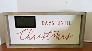 PIZARRA DE MADERA DÍAS HASTA NAVIDAD SIGNO INDEPENDIENTE - Imagen 1 de 2