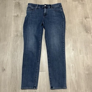 Chico's Jeans Damen 4R Small blau so schlankmachend Girlfriend Slim Leg Ankle Stretch - Bild 1 von 11