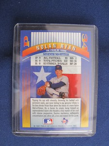 1991 Silver Star Nolan Ryan AuthenTicket and Hologram Lot of 12 Sets E5439
