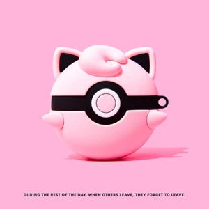 Silicone Earphone Case Cover Jigglypuff ShockProof For Apple Airpods 1/2/3 Pro - Zdjęcie 1 z 9