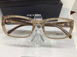 OCCHIALI PRADA PR26Q 18 OV JAW101 52-135 COLORE BEIGE/CARMELO TELAIO DESIGN OPR18OV - Foto 1 di 11