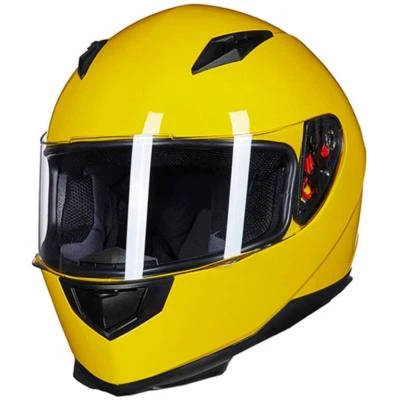 ILM Full Face Motorcycle Helmet Street Bike Helmet with 2 Visors+Neck Scarf DOT Foto 1 de 4