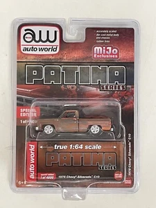 1/64 Auto World Mijo Exclusives 1978 Chevy Silverado C10 Patina CP7798 NC3006 - Picture 1 of 2