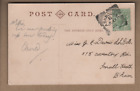 Squared Circle Postmark - Ashbourne - Dove Dale Pc 1905