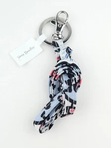 Vera Bradley Lissabon Medaillon Baumwolle Schlüsselband Neu mit Etikett - Bild 1 von 2
