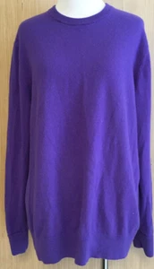 Everlane The Cashmere Crew Neck Sweater, Purple, L - Picture 1 of 4