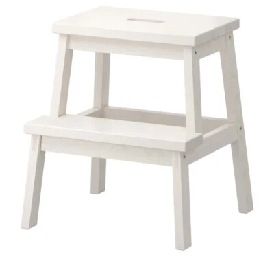 New IKEA Bekvam Step Stool solid white  50cm  - Image 1 of 4