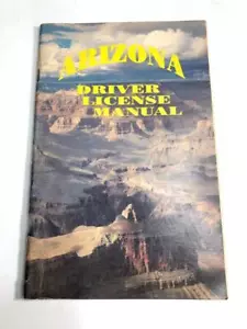 Vintage 1988 ARIZONA Drivers License Manual Grand Canyon Cover DMV - Picture 1 of 3