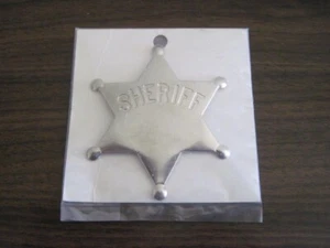 Lot of 4 Vintage Little Law Man Sheriff's Star Badges for Kids New! - Picture 1 of 1
