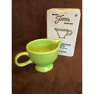 Fiesta Ware 500028 - Creamer - Nuovo con scatola - Ritirato - Chartreuse - Foto 1 di 3
