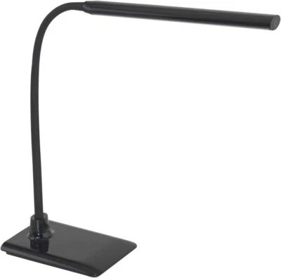 EGLO Schreibtischlampe LAROA Tischlampe schwarz 4000K Touch EEK:D (Spektrum A-G) - Bild 1 von 4