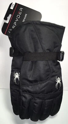 GUANTES ESQUÍ SNOWBOARD SPYDER AISLADOS NEGROS PARA HOMBRE Talla S/M Nuevos con etiquetas Foto 1 de 3