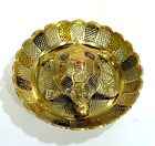 BRASS FENGSHUI TURTLE PLATE FOR WEALTH GOODLUCK AND PROSPERITY