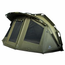 CampFeuer Angelzelt Storm I 2 Mann Karpfenzelt I Bivvy Zelt 3.000 mm I Carp tent