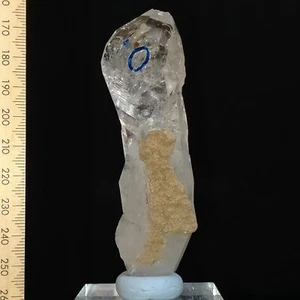 Enhydro Quartz Sceptre with moving bubble natural crystal mineral specimen 350ct - Picture 1 of 7