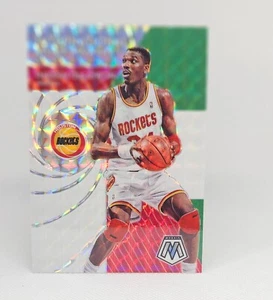2019-20 Panini Mosaic Silver Prizm International Men of Mastery Hakeem Olajuwon - Picture 1 of 2