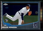 2013 Topps Chrome Bruce Rondon Rc 85 Detroit Tigers