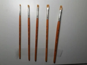 PINCEL DE PINTURA SOMBREADOR PLANO DALER ROWNEY SIMPLEMENTE S H - ELIGE EL TAMAÑO - Imagen 1 de 11