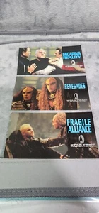 1994 - Skybox - Star Trek Generations - MOVIE FOIL INSERT SET - F1, F2, F3 - Picture 1 of 4