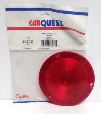 CARQUEST 90342 RED REPLACEMENT LENS - Image 1 of 4