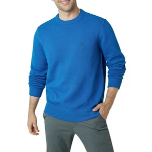 CHAPS sehr schöner hellblauer Strickpullover mit Rundhalsausschnitt Größe Medium neu mit Etikett Herren $ 70 - Bild 1 von 2