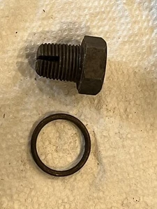 Vintage Crankcase Drain Plug W/ gasket Champ 949 "ADO" Cadillac Chevrolet - Bild 1 von 3