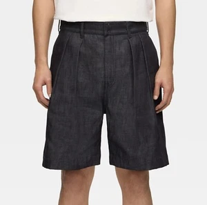 MOMOTARO JEANS Denim Wide Shorts 8oz Zimbabwe Cotton MXSP6000 Made in JAPAN - Picture 1 of 10