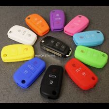 Key Cover For AUDI 3 Button Case Remote Fob Protector Shell Bag Hull Skin Cap 58