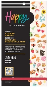 Happy Planner Classic Sticker Value Pack 30/Pkg-Trendy & Tiny - Picture 1 of 1