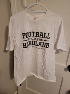 Cleveland Browns "Football From The Hardland" Training Camp SGA T-Shirt White XL - Picture 1 of 6