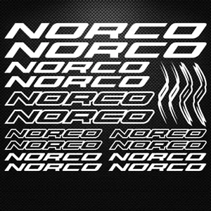FITS Norco Vinyl Decals Stickers Sheet Bike Frame Cycle Cycling Bicycle - Picture 1 of 14