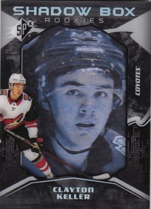 17/18 2017/18 SPx Shadow Box Rookie #46 Clayton Keller Coyotes /298