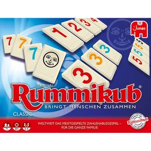 Jumbo 17571 - Original Rummikub Classic, für 2-4 Spieler, ab 7 Jahren - Bild 1 von 5