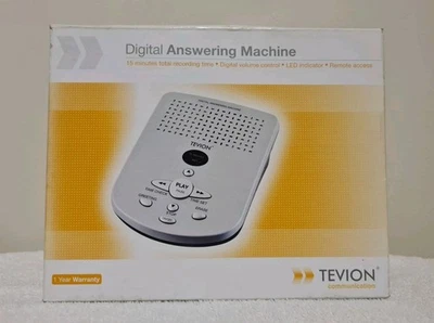 NOS Tevion Digital Answering Machine F8015 Aldi - Image 1 of 2