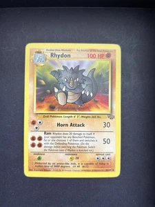 Rhydon 45/64 | Base Set Jungle | Non Holo Pokemon Card MP - Picture 1 of 2