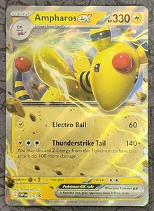 Ampharos ex 016 Sv: Scarlet & Violet Promo Cards Holo - Picture 1 of 2
