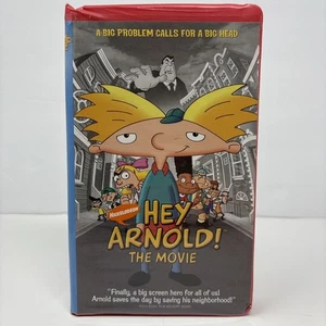 Hey Arnold The Movie VHS Video Tape 2002 Nickelodeon Clamshell Craig Bartlett - Foto 1 di 3