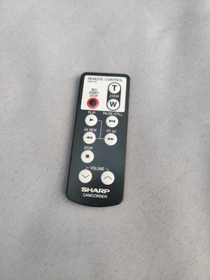 Sharp G0017TA Genuine Original Viewcam Camcorder Remote Control For Video Camera - Image 1 of 3