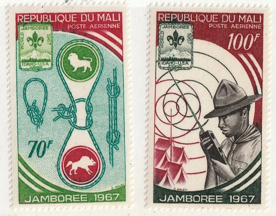 Mali C49 - 50 MNH OG Foto 1 de 1