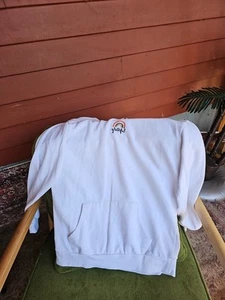 Trendiges weißes Grateful Kapuzenpullover - Bild 1 von 4