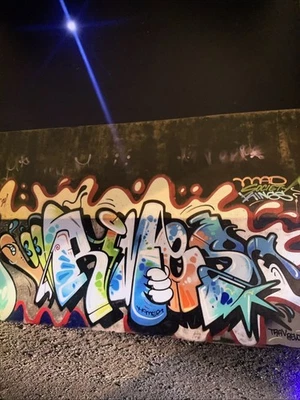 graffiti Art High Gloss Photograph By RIME MSK SIGNED Lmtd @100 Framed! - image 1 of 4