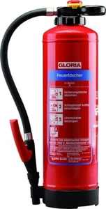Feuerlöscher Gloria WH6 PRO 6 Liter Wasser  Wartung Neu - Bild 1 von 1