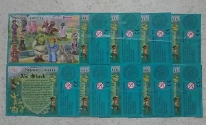 10x BPZ "Shrek der Thirdte" 2007 "alemán" - Imagen 1 de 1
